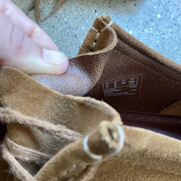 Clarks Wallabee, Lo, Tobacco Suede, Men's 9 (fits 9.5) - Picture 3 of 4